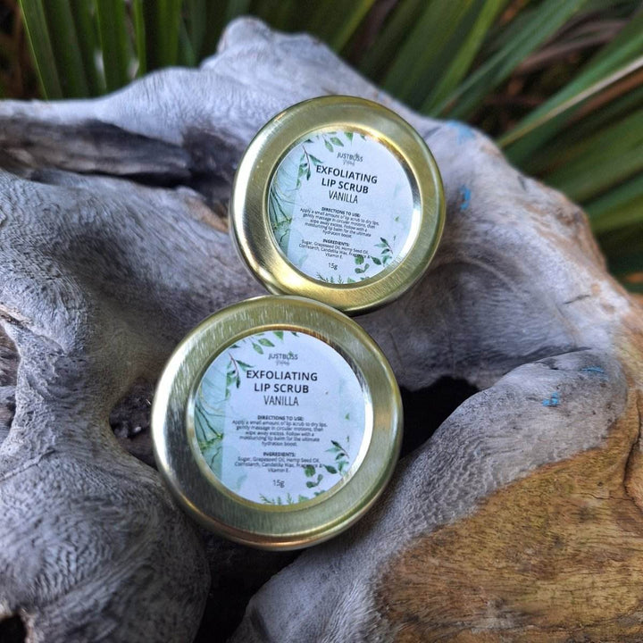 Lip Care Bundle – CBD Lip Balm & Exfoliating Lip Scrub - JUSTBLiSS Naturals