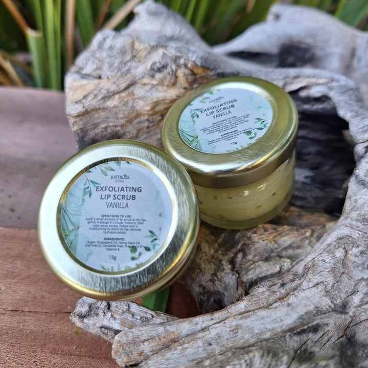 Lip Care Bundle – CBD Lip Balm & Exfoliating Lip Scrub - JUSTBLiSS Naturals
