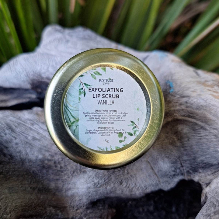 Lip Care Bundle – CBD Lip Balm & Exfoliating Lip Scrub - JUSTBLiSS Naturals