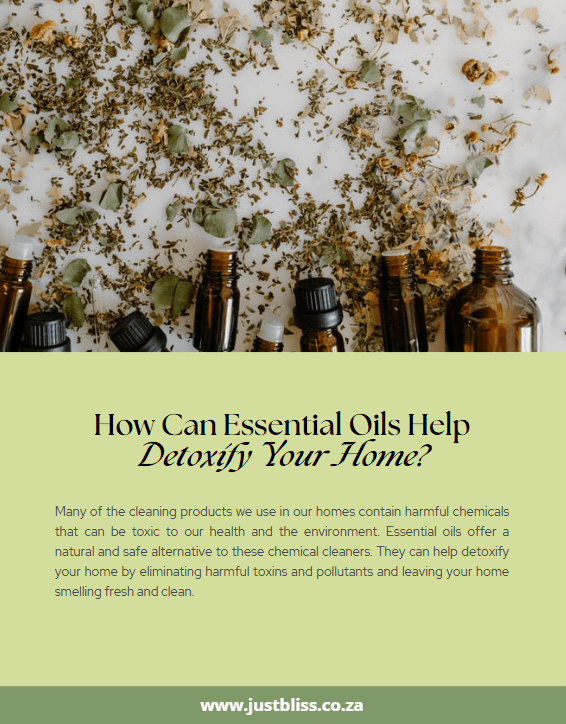 Detoxify Your Home Naturally – Essential Oils Cleaning Guide (Digital Download) JUSTBLiSS Naturals