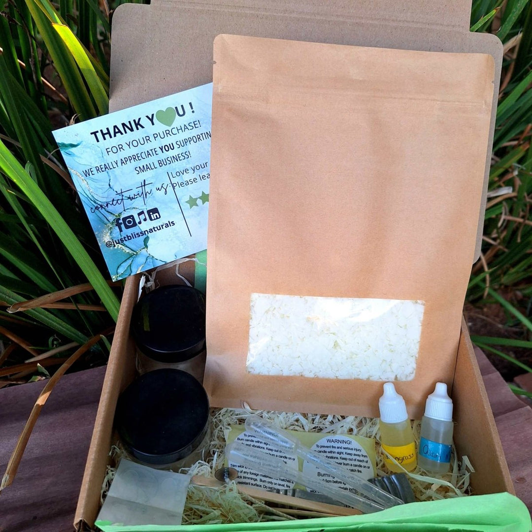 DIY KIT: Candle Making Kit - JUSTBLiSS Naturals