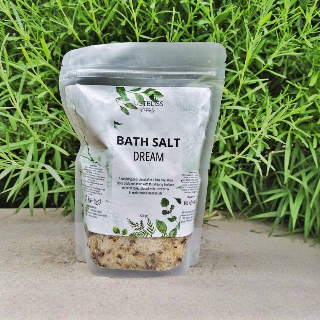 Dream Bath Salts – Lavender & Frankincense Sleep Soak by JUSTBLiSS JUSTBLiSS Naturals