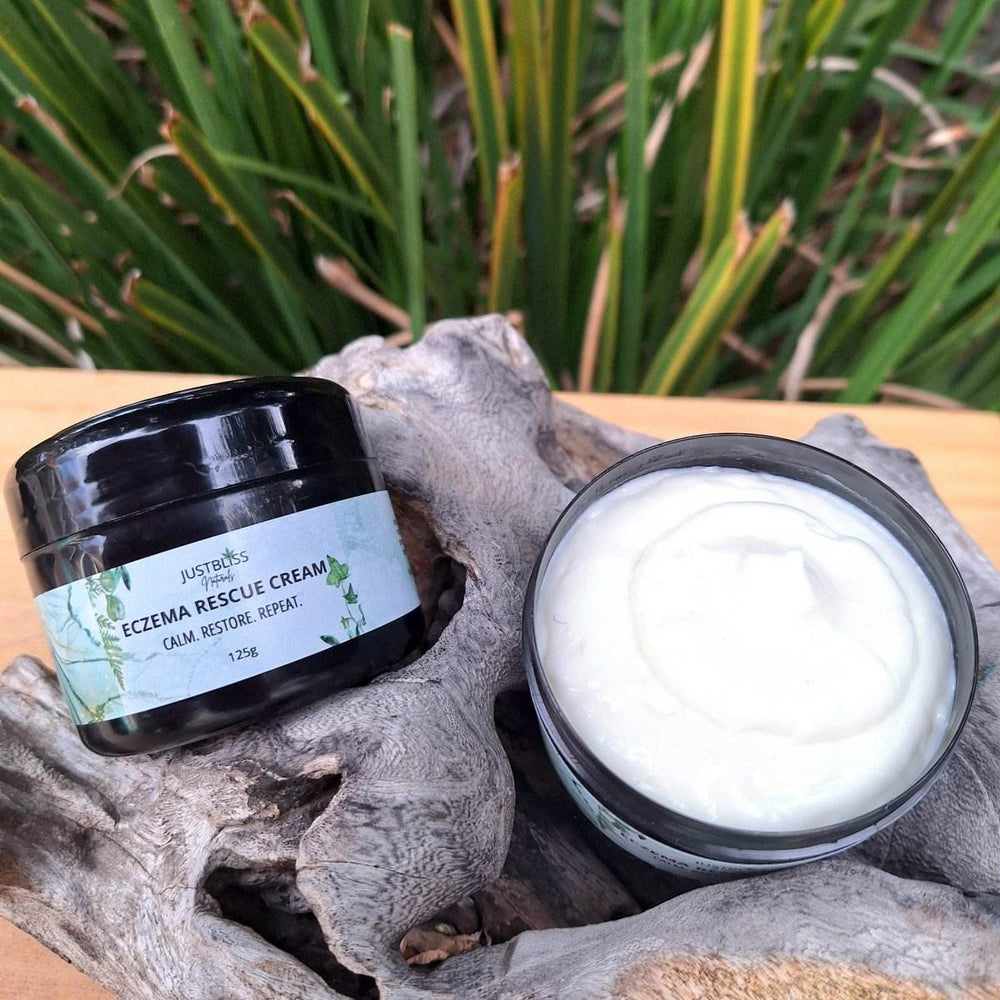 Eczema Rescue Cream for Sensitive Skin – Steroid-Free Relief - JUSTBLiSS Naturals
