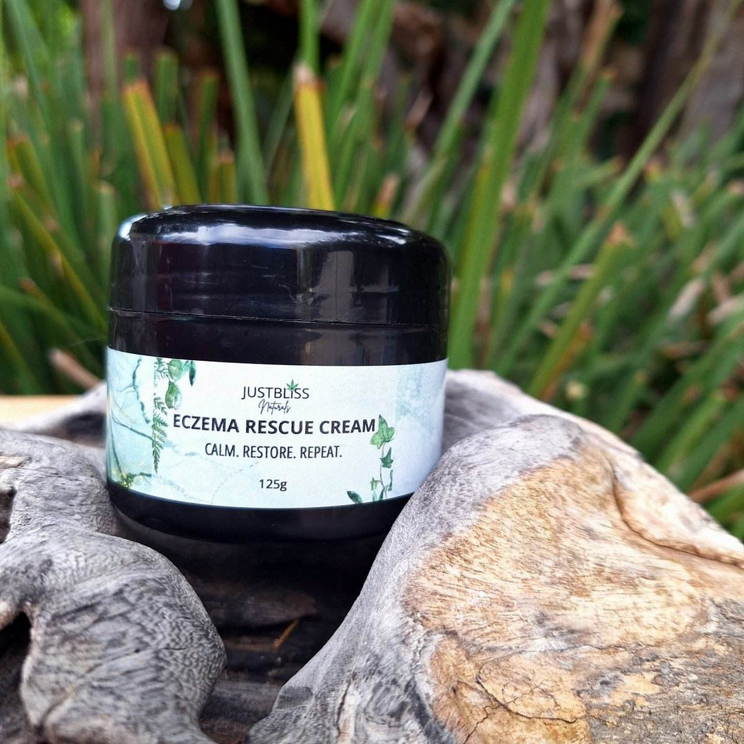 Eczema Rescue Cream for Sensitive Skin – Steroid-Free Relief - JUSTBLiSS Naturals