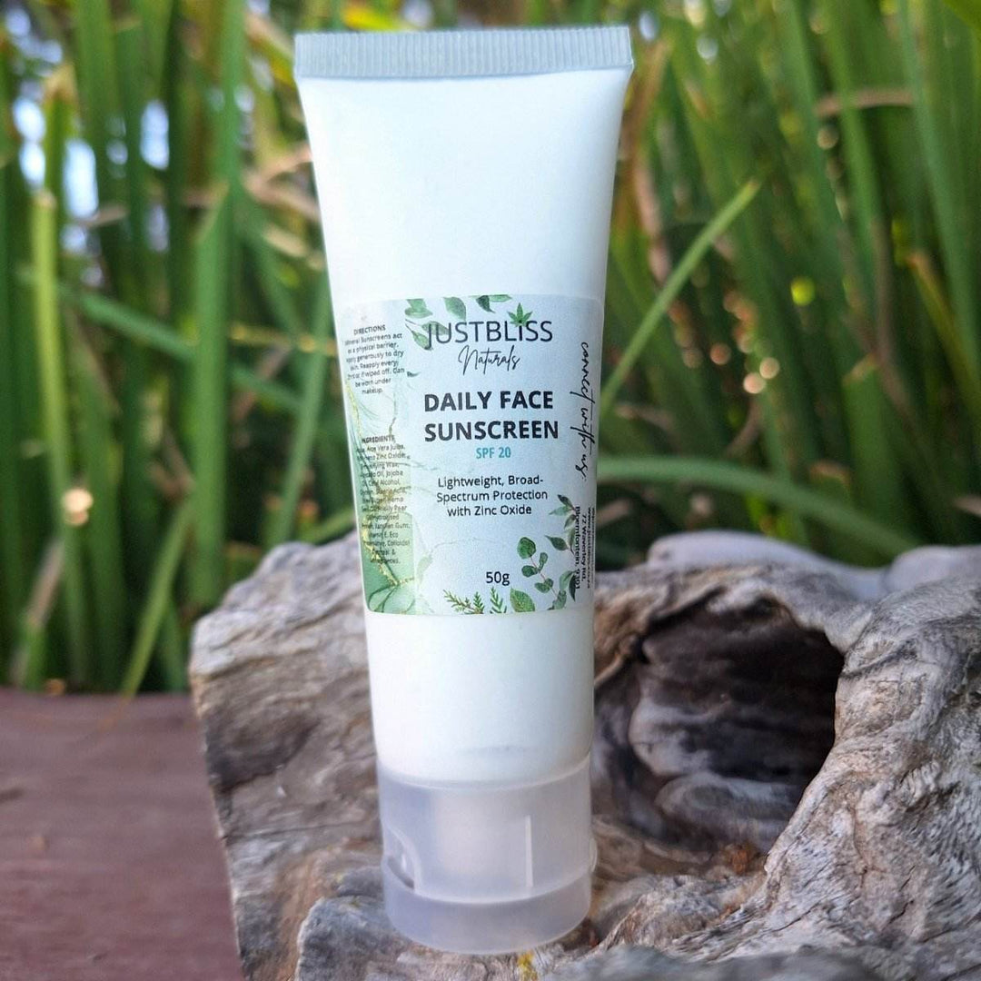 FACE: Daily Face Sunscreen (SPF 20) - JUSTBLiSS Naturals