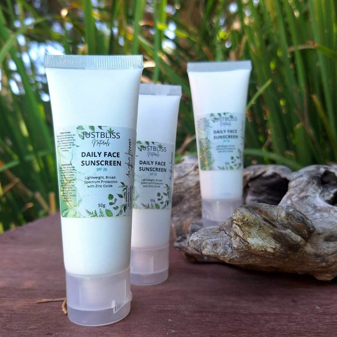 FACE: Daily Face Sunscreen (SPF 20) - JUSTBLiSS Naturals