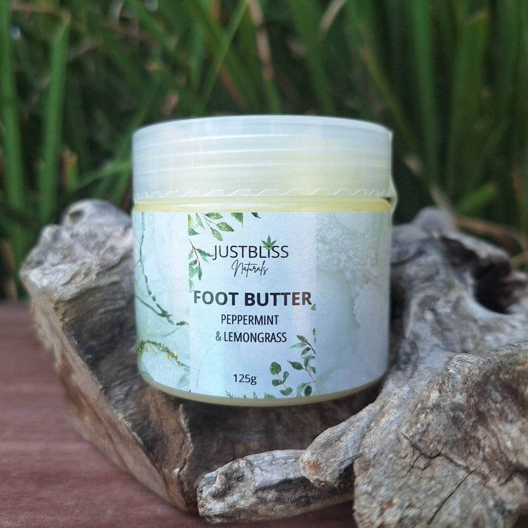FOOT CARE: Peppermint & Lemongrass (Balm) - JUSTBLiSS Naturals