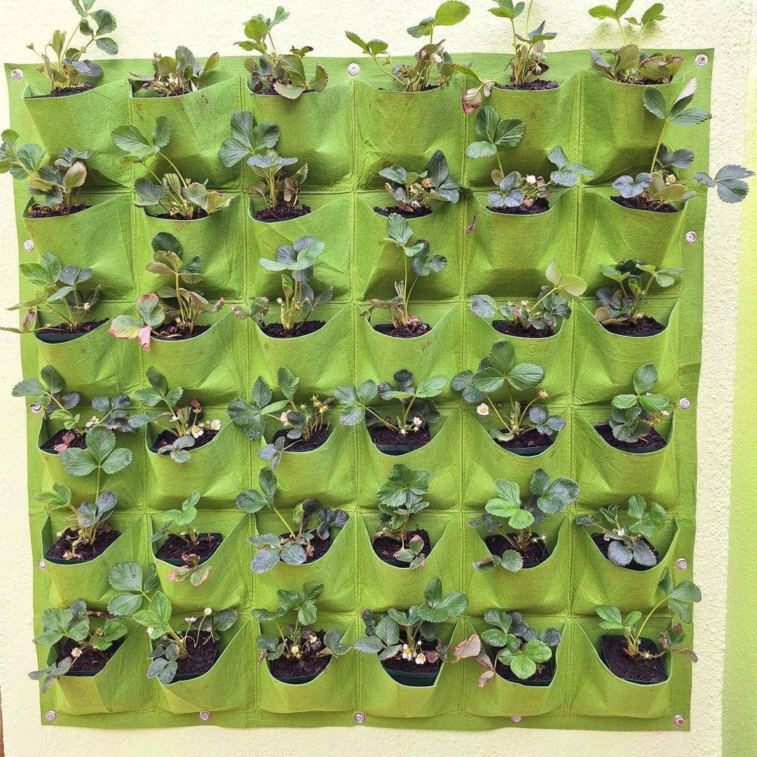Living Wall Planter – Eco-Friendly Vertical Garden for 36 Plants - JUSTBLiSS Naturals