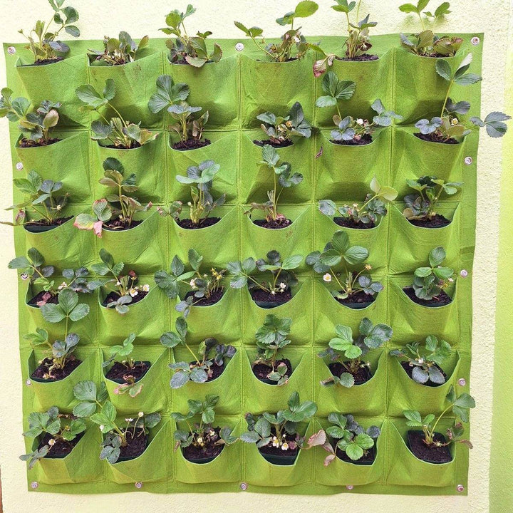 Living Wall Planter – Eco-Friendly Vertical Garden for 36 Plants - JUSTBLiSS Naturals