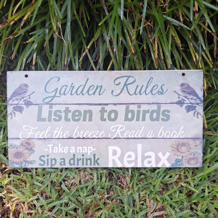 GARDEN SIGNs: Quirky & Heartfelt Decor for Your Outdoor Sanctuary - JUSTBLiSS Naturals