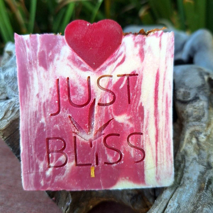Romantic Rose Garden Gift Box with soap bar, body scrub, body butter, and bath bomb.