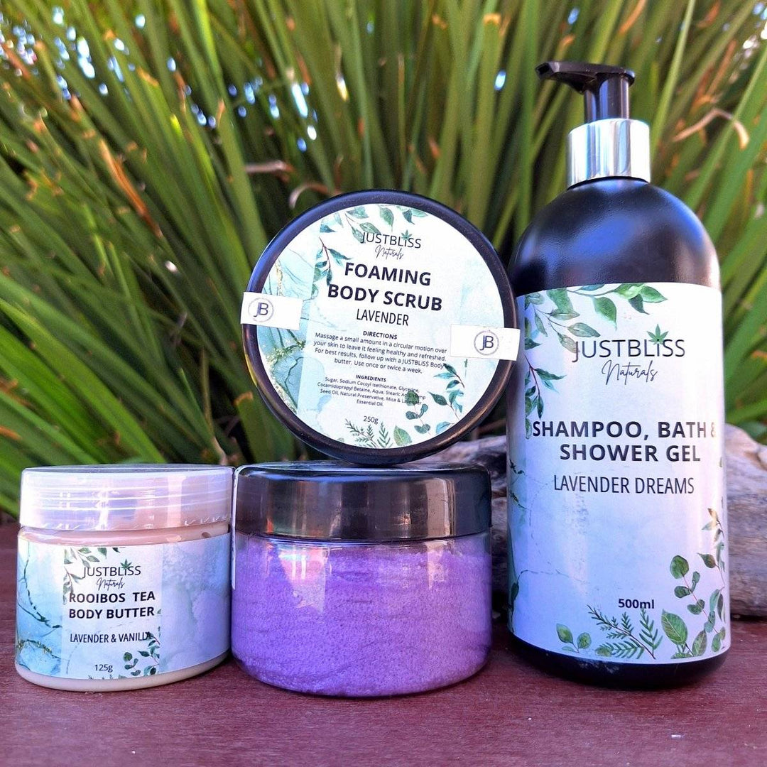 GIFT BOX: Lavender (Box 4) - JUSTBLiSS Naturals