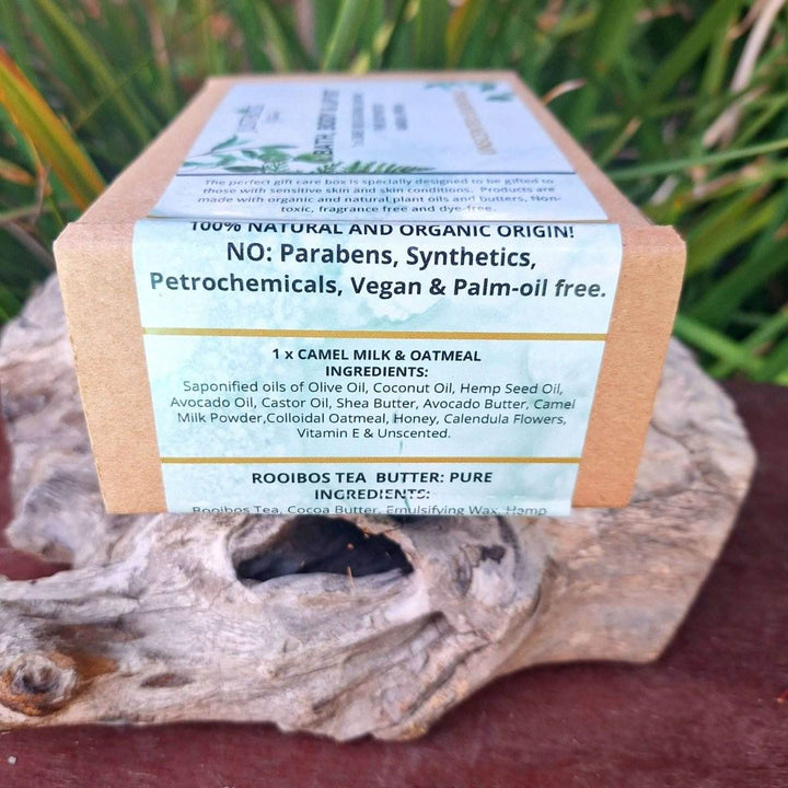 GIFT BOX: Pure Unscented Bath, Body & Lip Gift Box - JUSTBLiSS Naturals