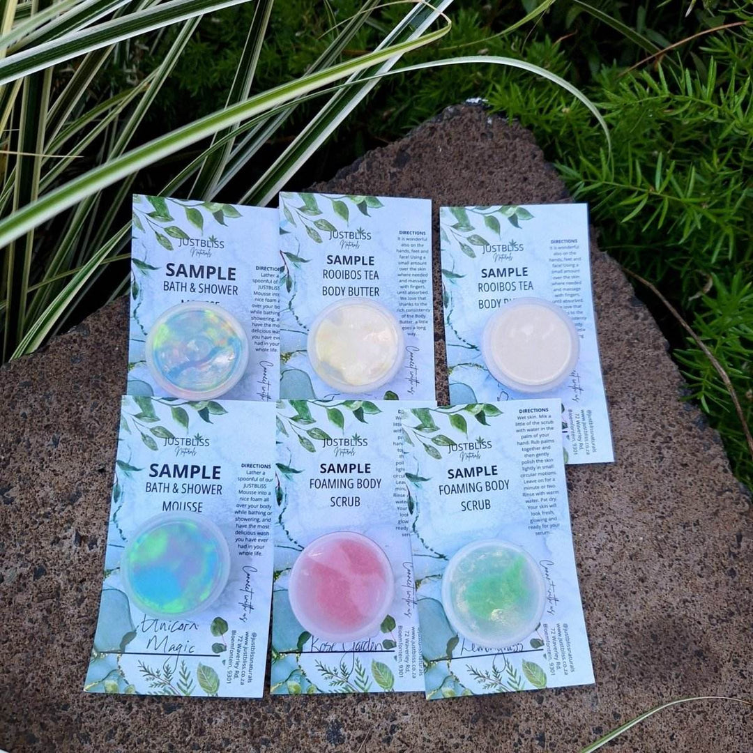 Starter Kit – Luxury Plant-Based Skincare & Body Care Sampler - JUSTBLiSS Naturals