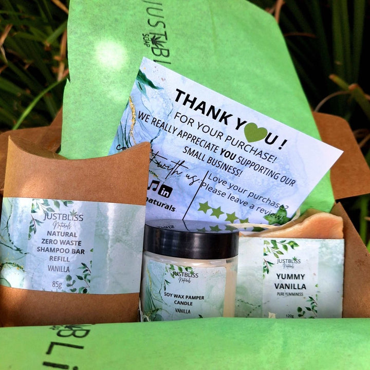 GIFT BOX: Vanilla (Box 2) - JUSTBLiSS Naturals