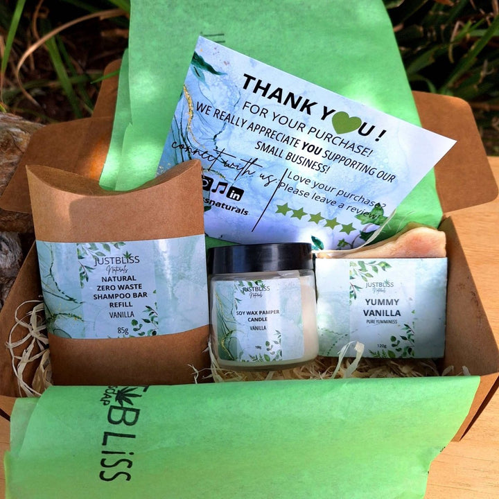 GIFT BOX: Vanilla (Box 2) - JUSTBLiSS Naturals