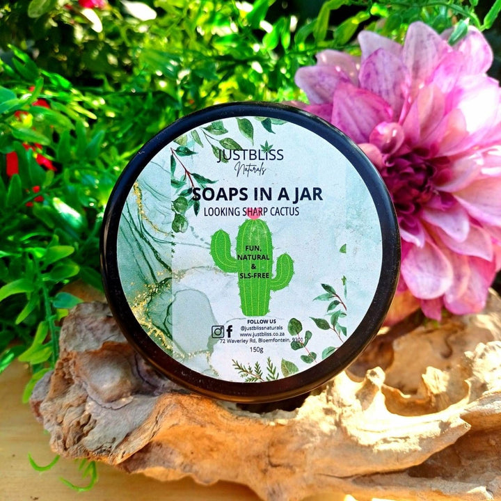 Glycerine Soaps in a Jar – Chemical - Free, Playful Bath Gift Set JUSTBLiSS Naturals