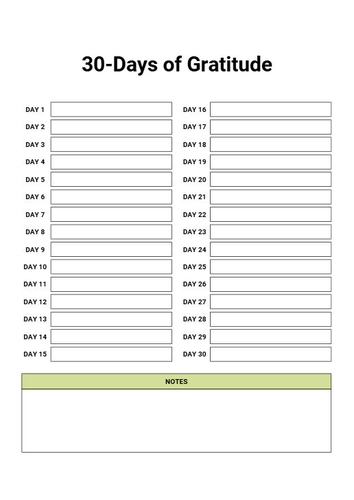 Gratitude Changes Everything Journal – 38 - Page Mindfulness PDF (A4, Instant Download) JUSTBLiSS Naturals