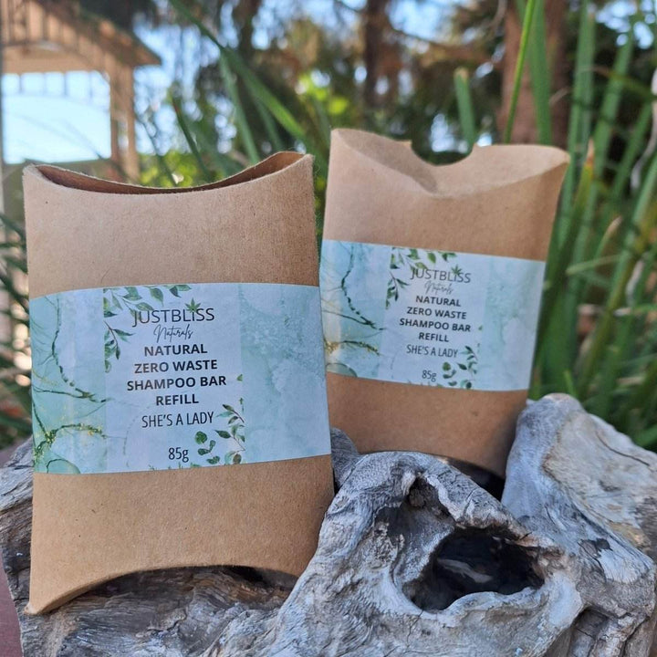 Eco-Friendly Shampoo Bar Refill – Plant-Based, Zero Waste Hair Care - JUSTBLiSS Naturals
