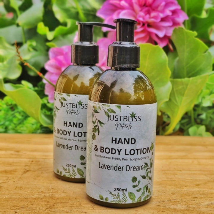 Hand & Body Lotion – Silky Plant - Based Hydration in Natural Scents JUSTBLiSS Naturals