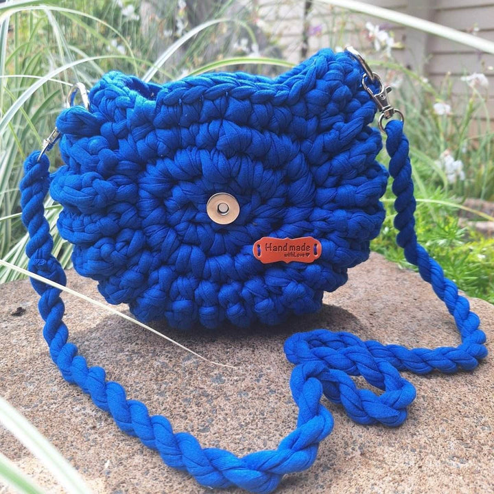 Handcrafted Cotton Wool Handbag – Unique, Soft & Sustainable - JUSTBLiSS Naturals