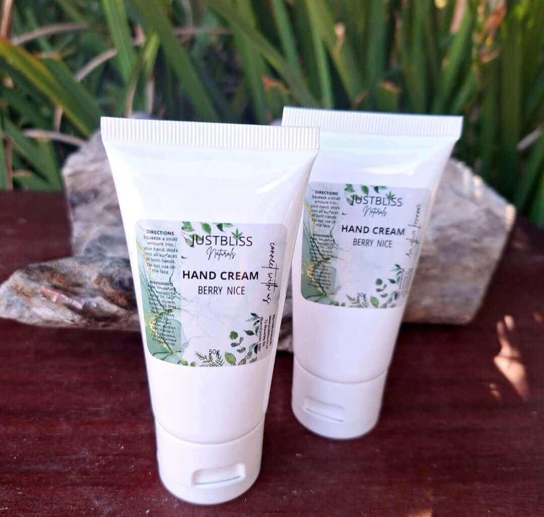 HAND CREAMS: For the softest Hands - Choose Your Scent - JUSTBLiSS Naturals