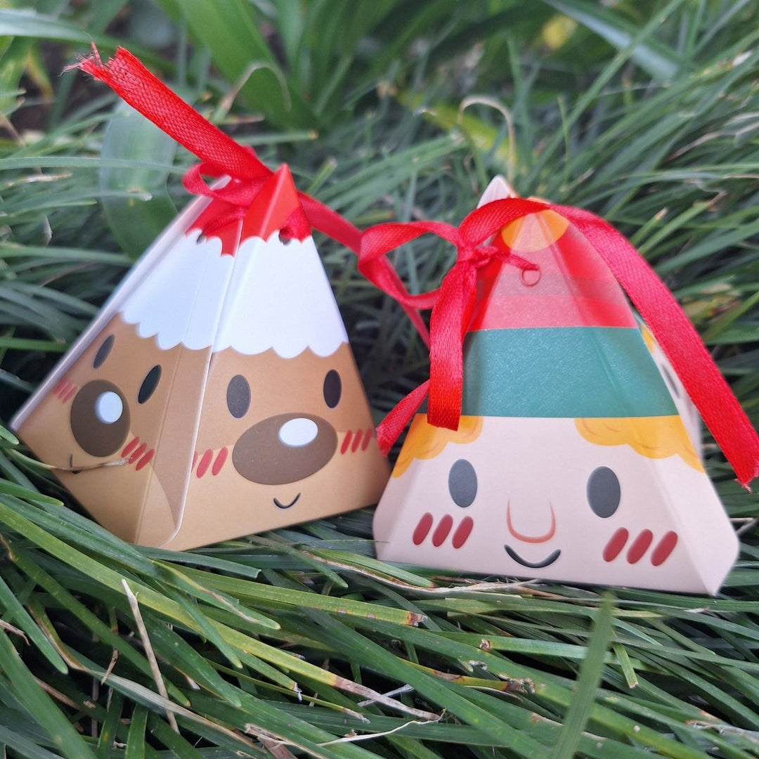 Handmade Bath Bombs – Hemp & Shea, Silky Skin & Eco - Friendly Care (Christmas Edition) JUSTBLiSS Naturals