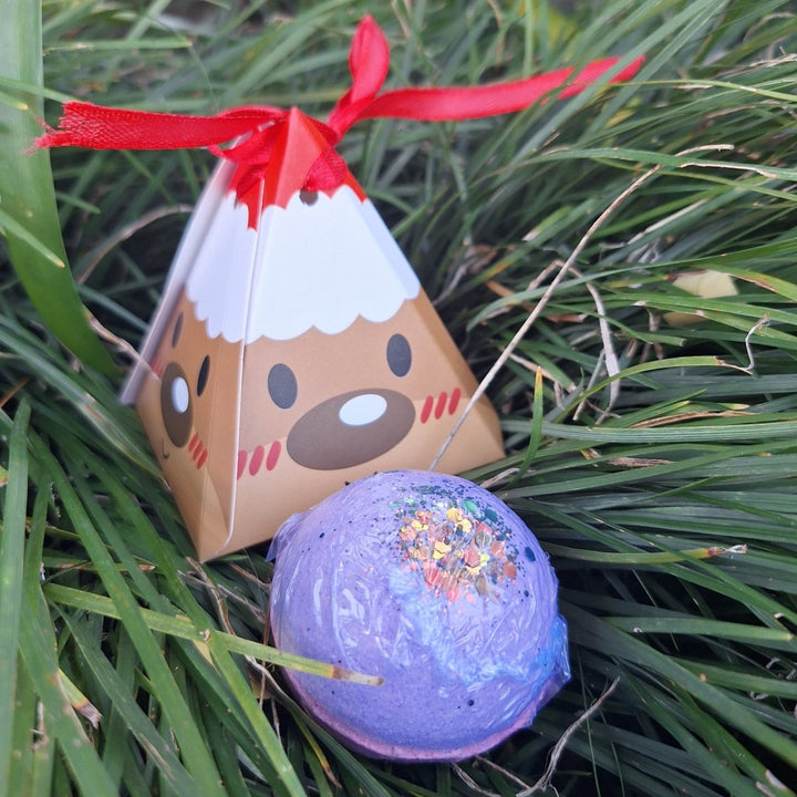 Handmade Bath Bombs – Hemp & Shea, Silky Skin & Eco - Friendly Care (Christmas Edition) JUSTBLiSS Naturals