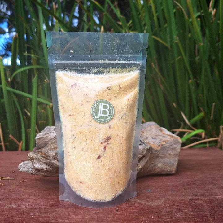 Luxurious Bath Salt pouch for relaxation and skin nourishment, featuring Epsom and Dead Sea salts.