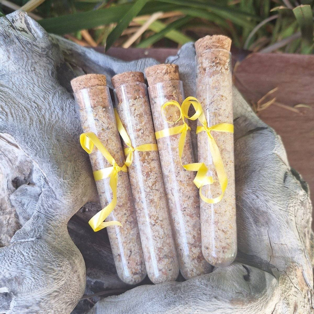 HEALTH: Bath Salt Tube with cork lid - JUSTBLiSS Naturals