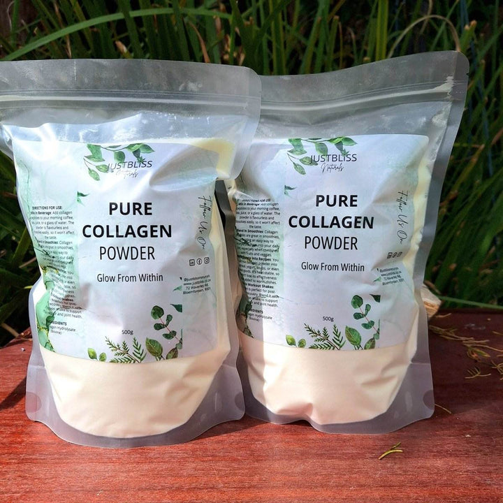Pure Collagen Powder for glowing skin and health benefits.