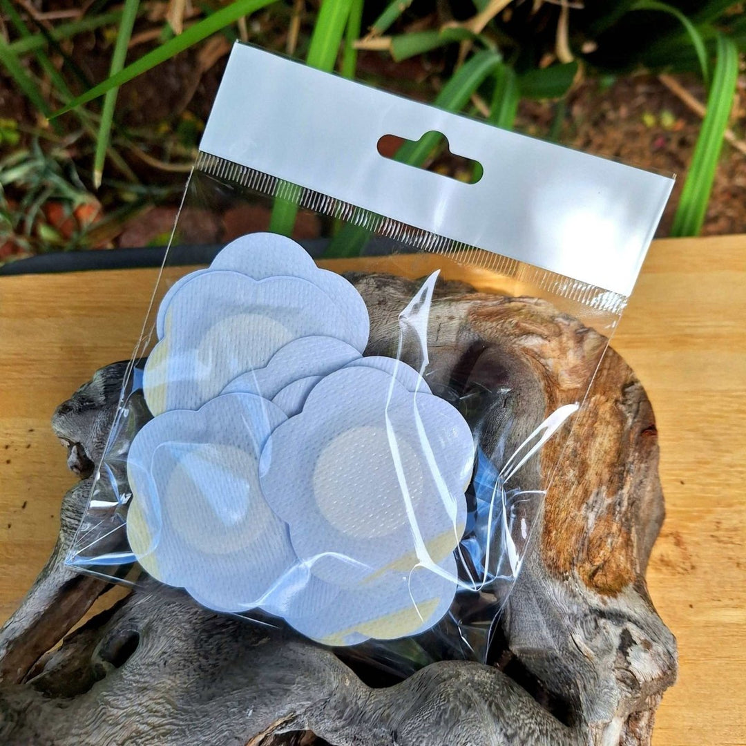 Disposable Belly Button Patches - To use with Castor Oil - JUSTBLiSS Naturals