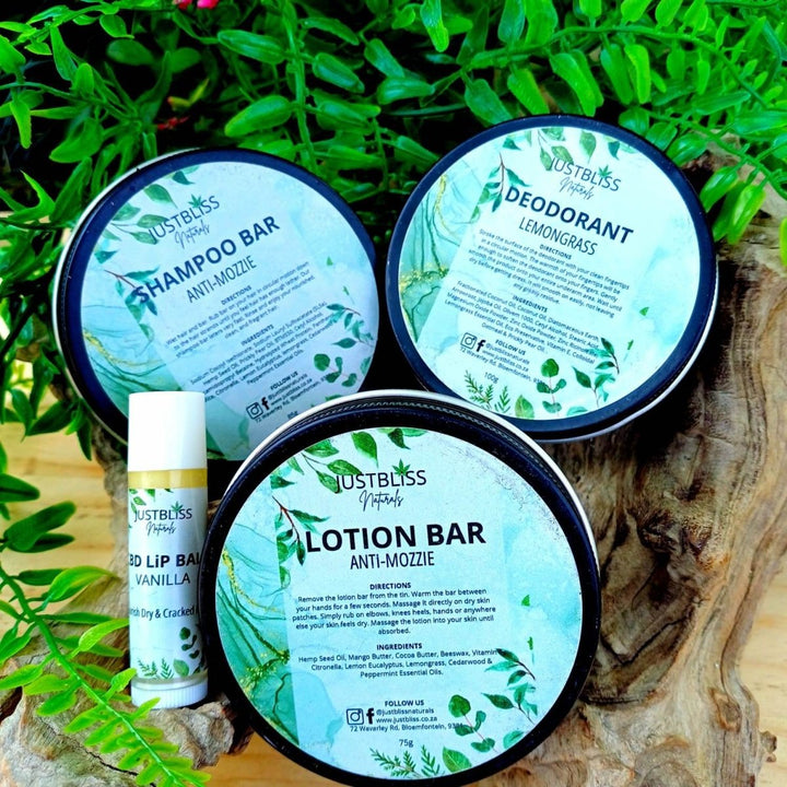 Hiking Gift Box Bundle – Natural Outdoor Essentials for Adventurers JUSTBLiSS Naturals