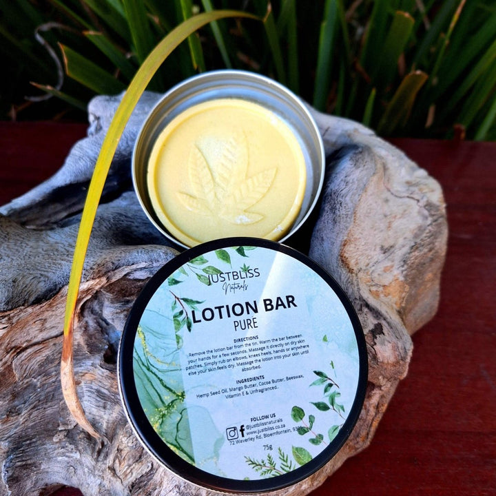 LOTION BAR: Moisturizing and Skin - Nourishing - JUSTBLiSS Naturals