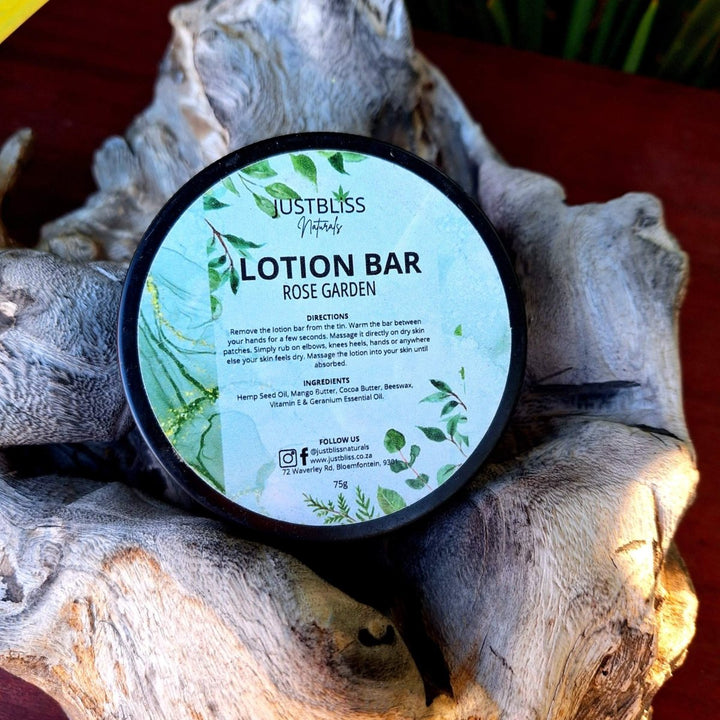LOTION BAR: Moisturizing and Skin - Nourishing - JUSTBLiSS Naturals