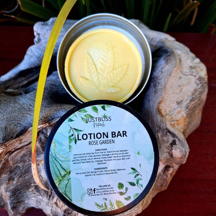 LOTION BAR: Moisturizing and Skin - Nourishing - JUSTBLiSS Naturals