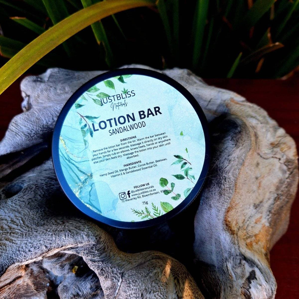 LOTION BAR: Moisturizing and Skin - Nourishing - JUSTBLiSS Naturals