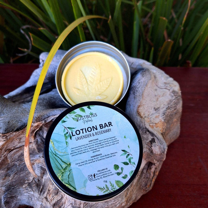 LOTION BAR: Moisturizing and Skin - Nourishing - JUSTBLiSS Naturals