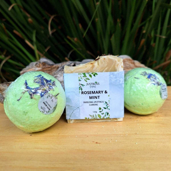 Luxury Bath Gift Set – Artisan Soap Bar & 2 Natural Bath Bombs - JUSTBLiSS Naturals