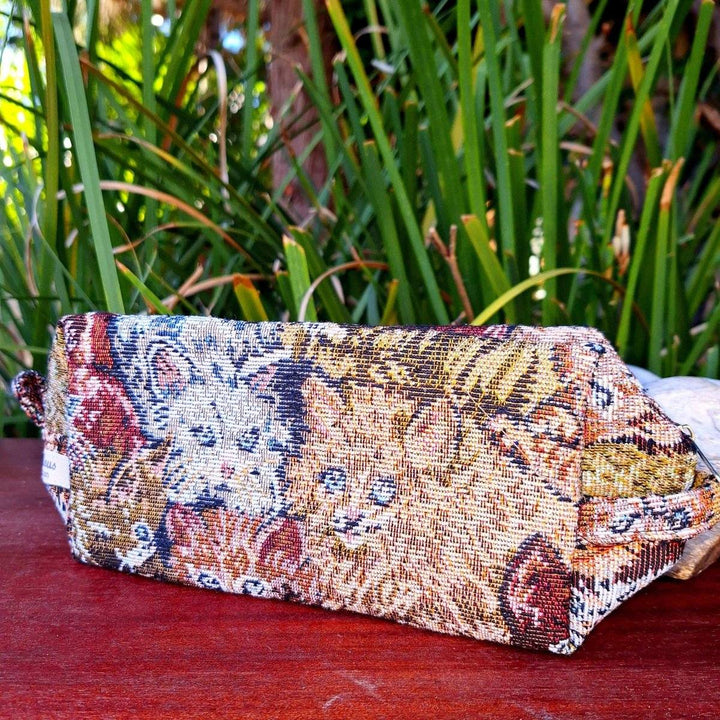 MAKEUP BAG - Handmade, Stylish, Durable & Unique Prints - JUSTBLiSS Naturals