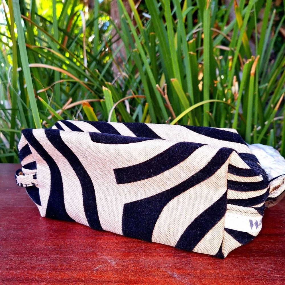 MAKEUP BAG - Handmade, Stylish, Durable & Unique Prints - JUSTBLiSS Naturals