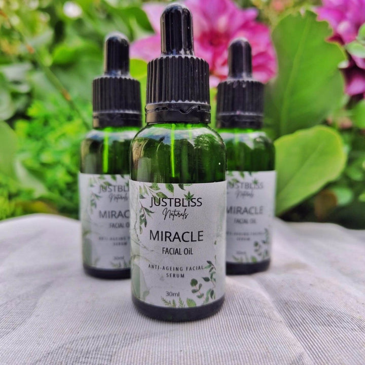 Miracle Facial Oil – Prickly Pear & Frankincense for Glowing, Balanced Skin JUSTBLiSS Naturals