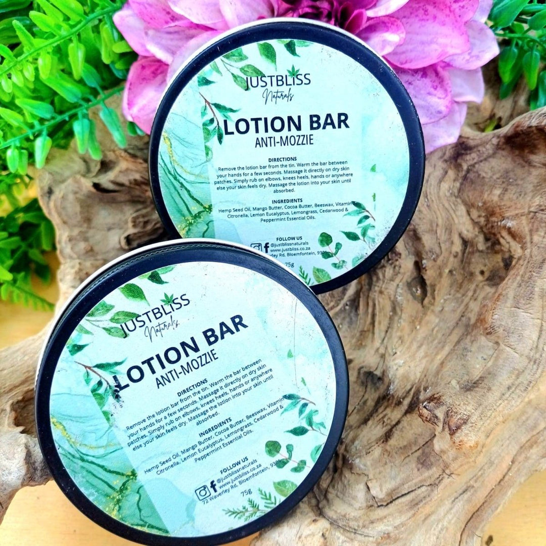 Moisturizing Lotion Bar – Solid Plant - Based Balm for Dry Skin JUSTBLiSS Naturals