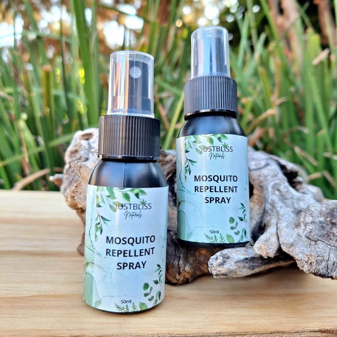 Natural Mosquito Repellent Spray – DEET-Free, Gentle & Effective - JUSTBLiSS Naturals