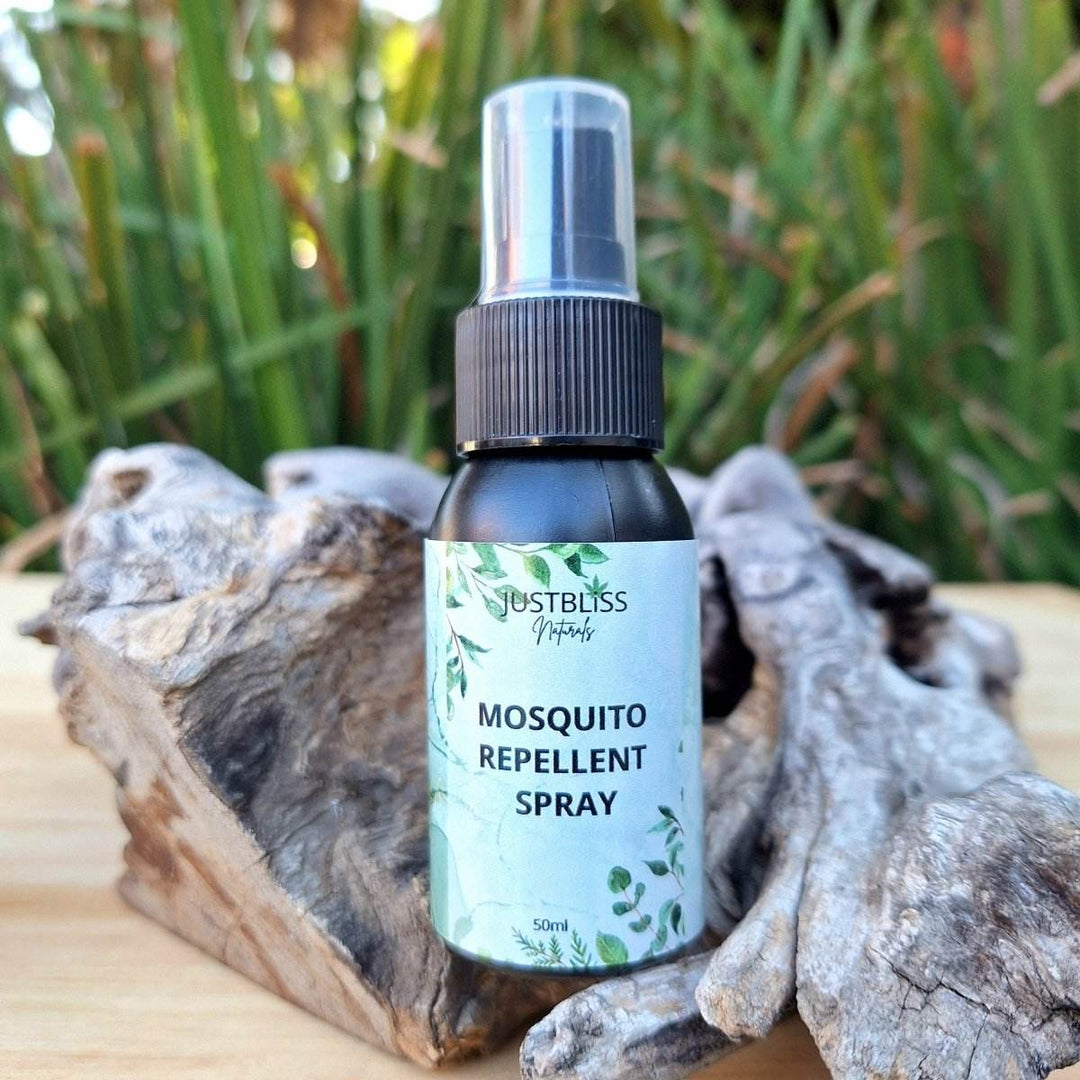 Natural Mosquito Repellent Spray – DEET-Free, Gentle & Effective - JUSTBLiSS Naturals