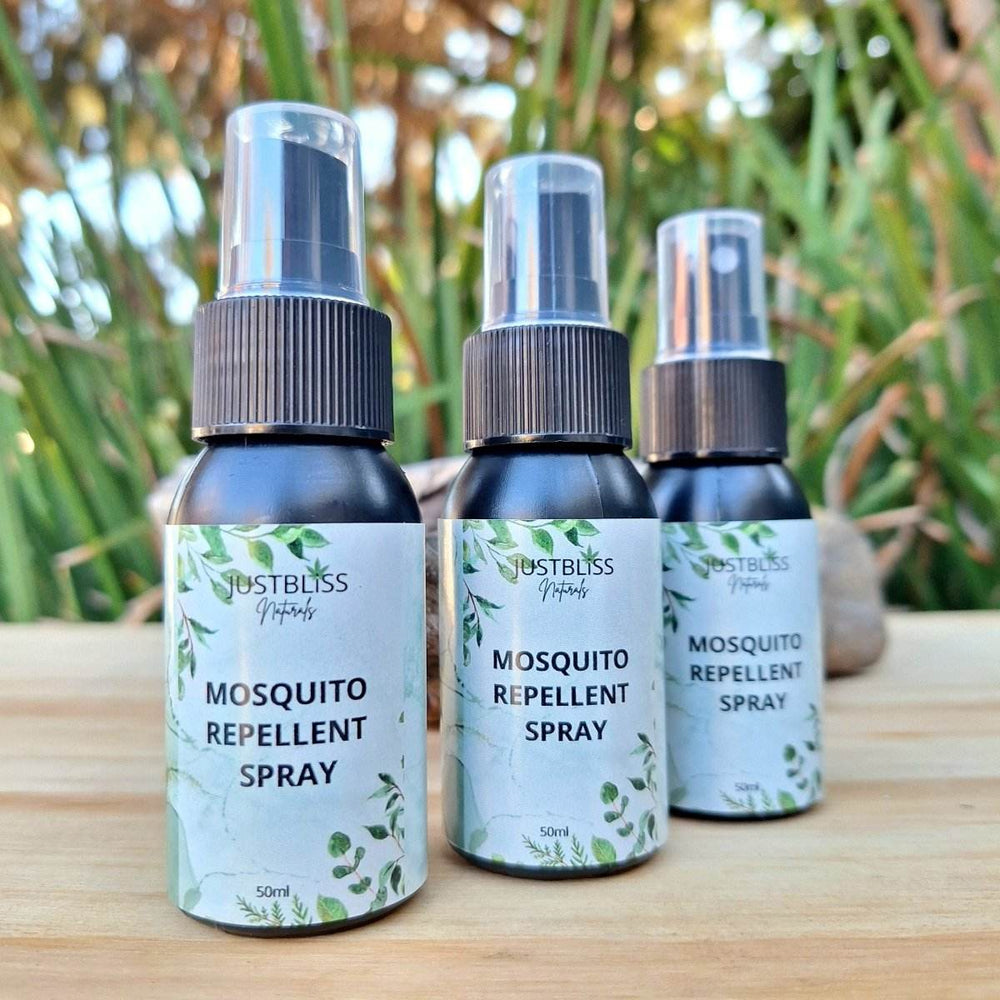Natural Mosquito Repellent Spray – DEET-Free, Gentle & Effective - JUSTBLiSS Naturals