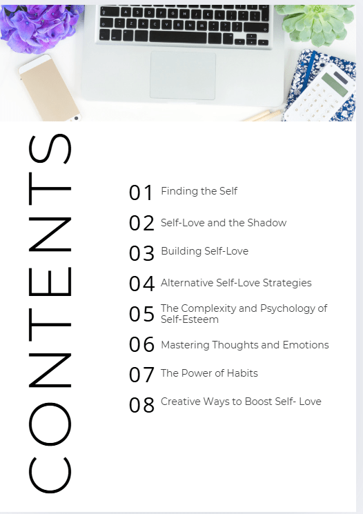 My Self Love Journey Manual – 44 - Page Printable PDF for Personal Growth JUSTBLiSS Naturals