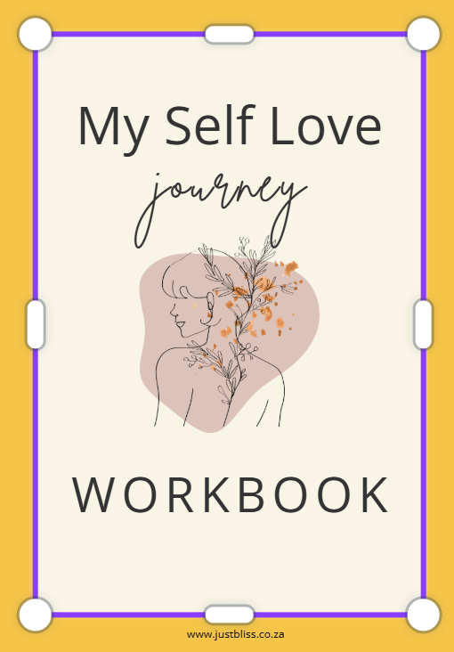 My Self Love Journey Workbook – 68 - Page Printable Self - Care & Growth PDF JUSTBLiSS Naturals