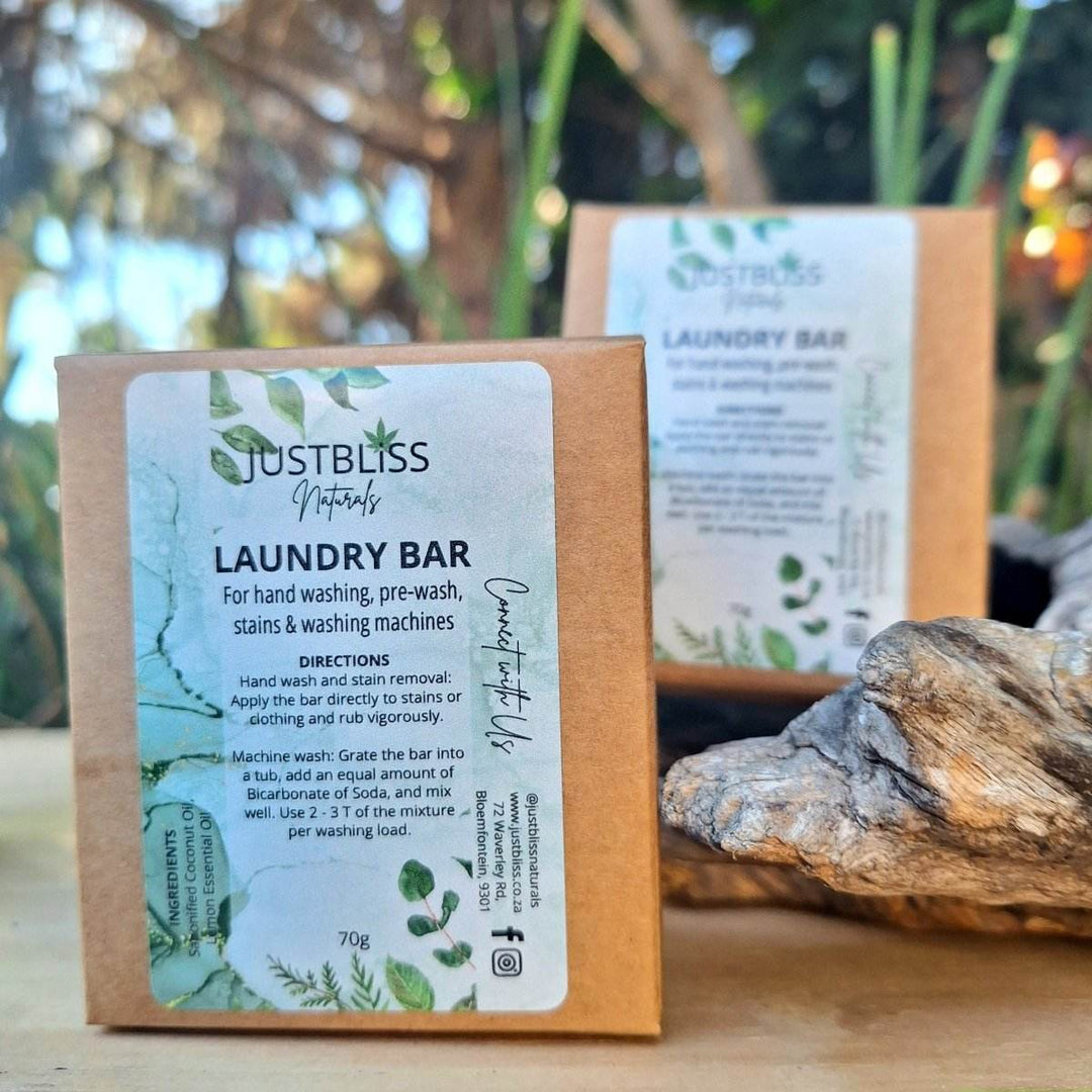 Natural Coconut Laundry Detergent Bar – Eco-Friendly & Powerful Clean - JUSTBLiSS Naturals