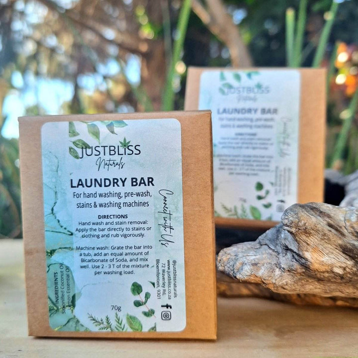 Natural Coconut Laundry Detergent Bar – Eco-Friendly & Powerful Clean - JUSTBLiSS Naturals